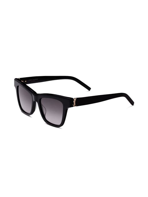 ysl rectangular sunglasses|who makes ysl sunglasses.